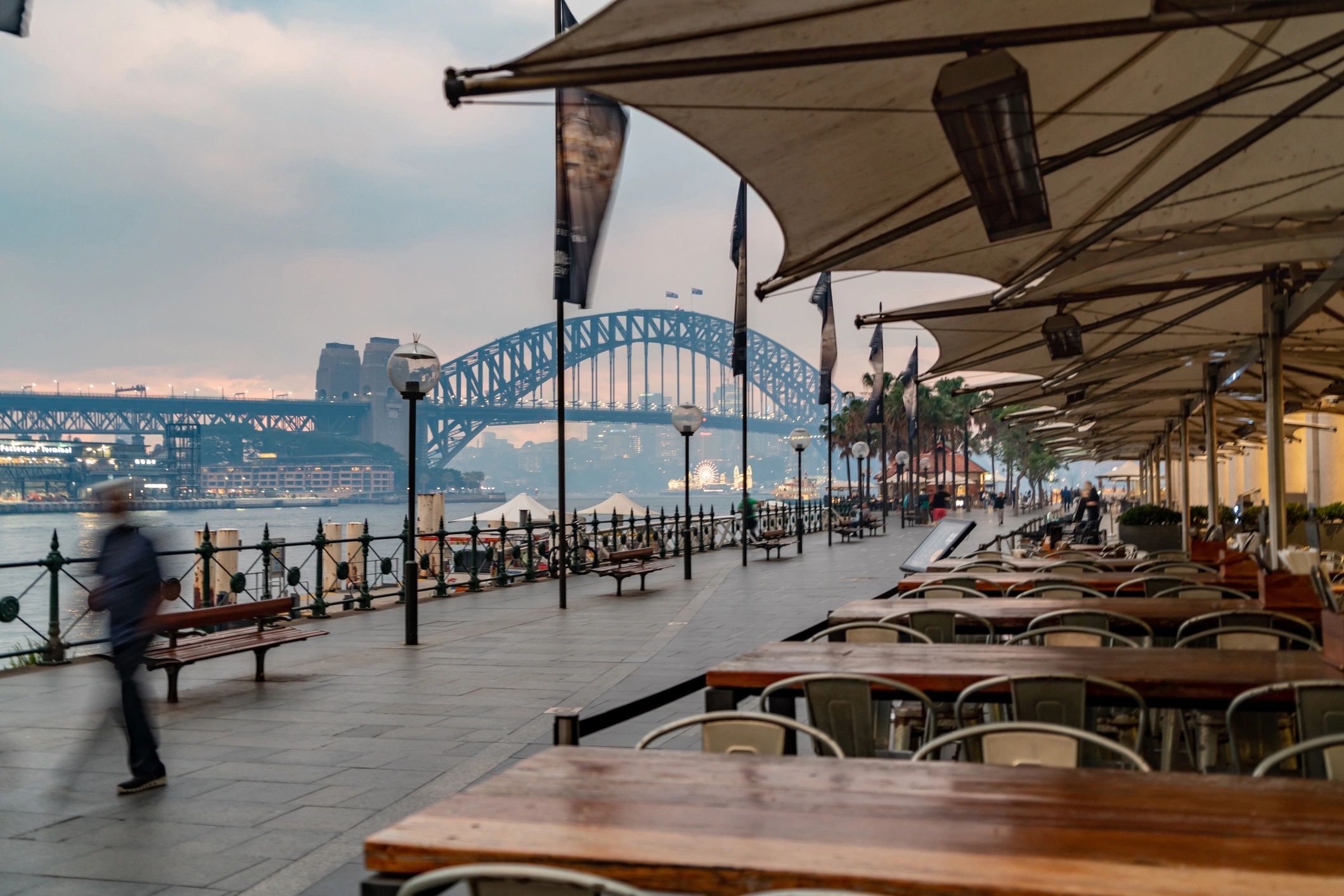 Australian travel and food local cuisine cityscape