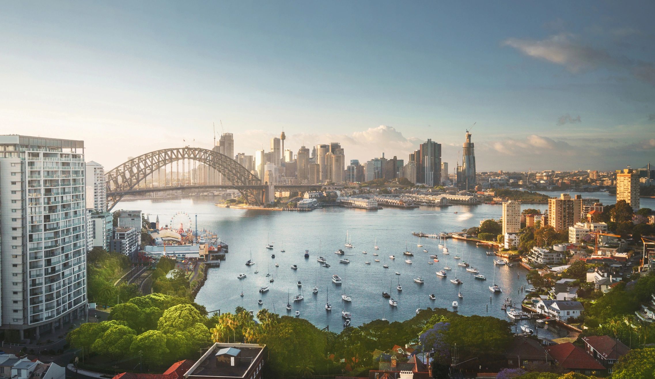 Australian travel and food local cuisine cityscape